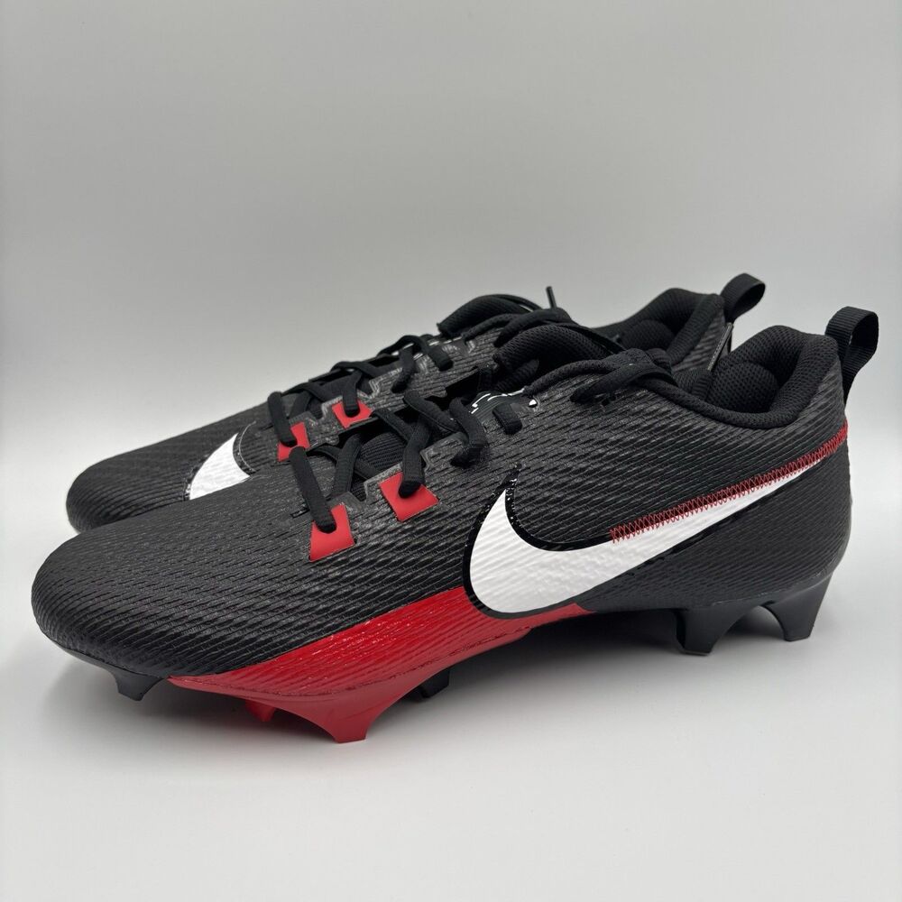 Size 13 Nike Vapor Edge Speed 360 2 TB Black/Red Football Cleats FN7764-005